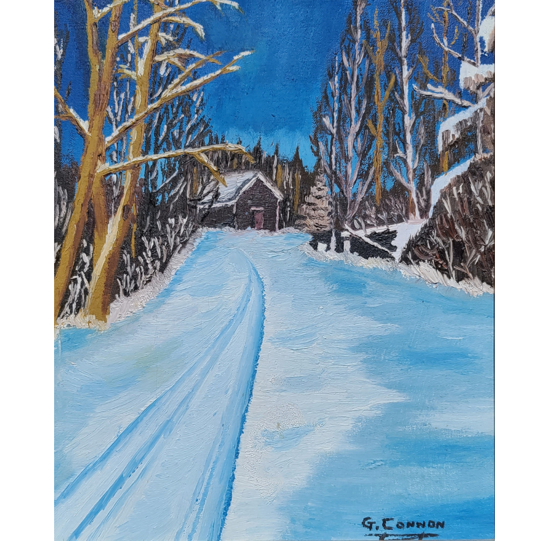 Tack Shop in the Snow