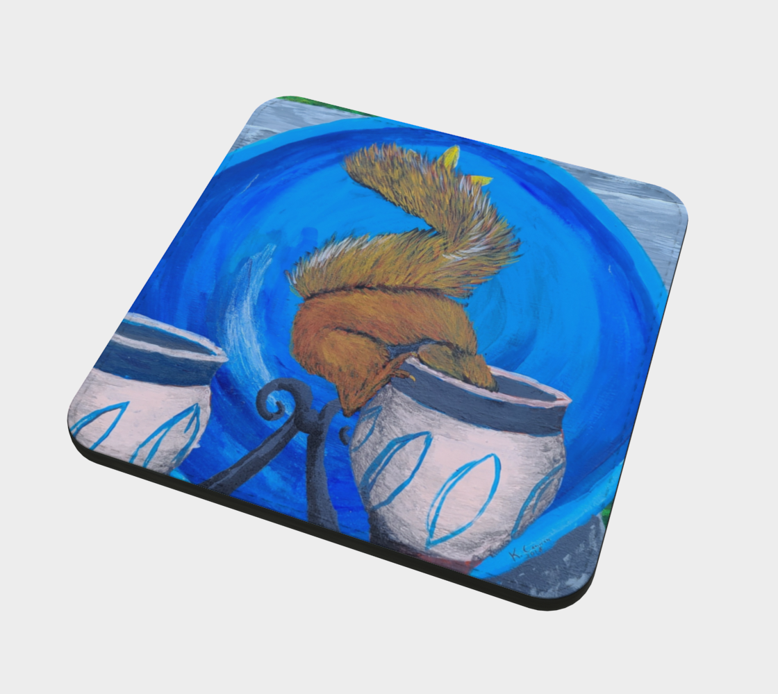 Fuzzy Thief - Coasters